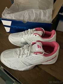 Dámské nové tenisové boty Babolat SFX Women bílo růžové