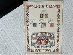 Sbírka poštovních známek - 1