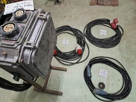 Prodlužovací kabely a rozvaděč 400V