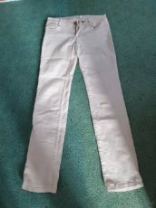 Dámské bílé kalhoty velikost cca.38