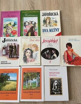 Knihy - Vlasta Javořická