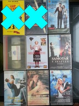 VHS KAZETY - KOMÉDIE - POZRI DETAILNÉ FOTO