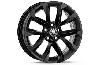 NOVÁ originál kola Škoda Italia BLACK 16" Scala, Kamiq