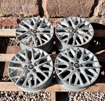 5x100 R16 originál alu disky Seat Ibiza - TOP STAV