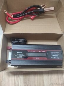 Měnič 2600w