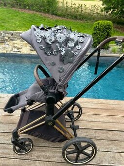 Kočárek Cybex Simply Flowers Grey