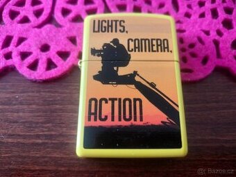 Zippo lights camera action nový - originál , nepoužitý