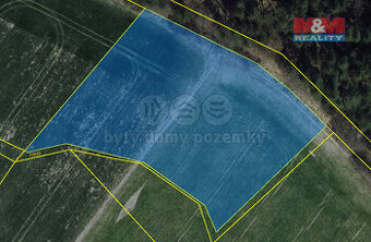 Prodej pole, 4192 m², Hvožďany - 1