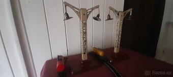 SADA VINTAGE MODELOVÝCH LAMPIČEK JEP K VLÁČKŮM - KOVOVÉ TOP