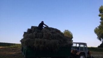 Seno malé balíky