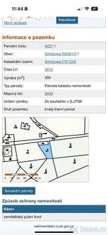 ‼️Prodej pozemku – Smržovka, Jizerské hory | 300 m² | Invest