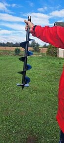 Vrták zemní pr.15cm délka 80cm – nový