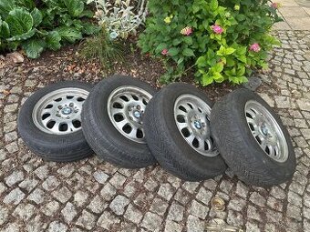 ALU kola + pneu 195/65 R15 5×120 z BMW E46