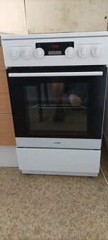 Sklokeramický sporák Mora C 611 BW bílý