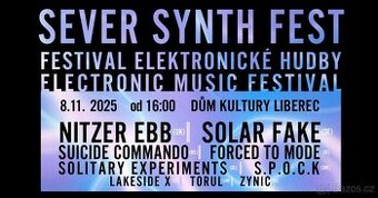 Sever Synth fest 8.11.2025 Liberec
