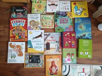 Dětské knížky, ceny v popisu