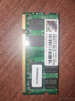 Transcend TS256MSQ64V6U 2 GB DDR2 SO-DIMM