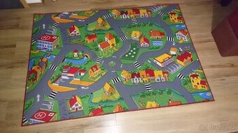 Koberec-motiv město