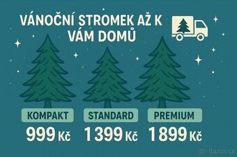 Dovoz vánočního stromku