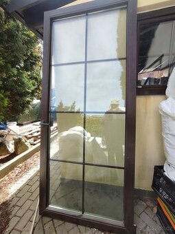 Plastové balkonové dveře