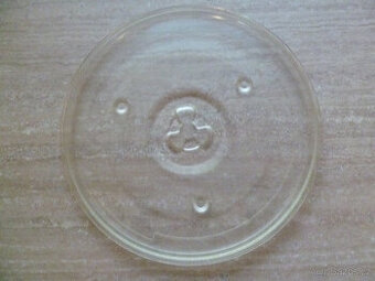 Nový skleněný talíř do mikrovlnky
