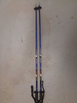 Lyžařské hole hůlky 125 cm