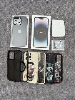 IPhone 14 Pro Space Black 128 GB + Příslušenství