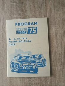 Škoda Prospekty,Programy Rallye 75,76,81,82