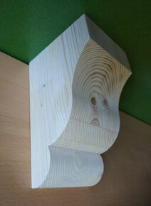 Dřevěné ozdobné konzoly - podpěry - 1