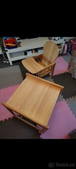 Dětský stolek a židlička kombinace