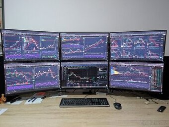 6 x monitor s držákem