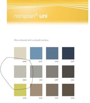 Kaučuková podlahová krytina noraplan-uni.