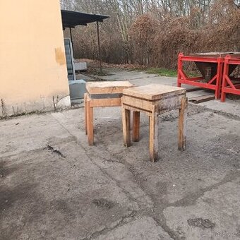 Prodám dva řeznické špalky