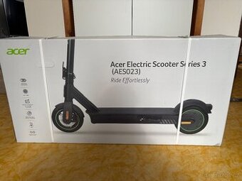 Elektrická koloběžka ACER Series 3 Advance Black