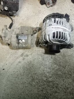 Škoda Fabia 1.  1,4mpi alternátor a startér