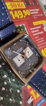 moderní hodinky MEGIR CHRONOGRAF PILOT