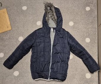 Zateplená bunda vel. 122