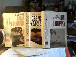 Hubáček:Válka v tichomoří 3 svazky-úplné