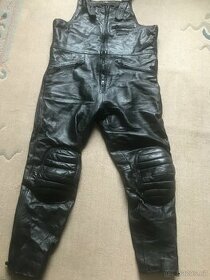 Pánské motorkářské kožené kalhoty Jofama-104 - 1