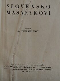 Slovensko Masarykovi, Praha 1930 - 1