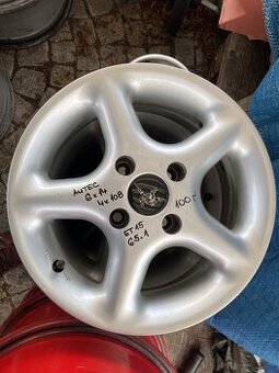 6x14 , 4x108 , ET 15 AUtec alukola Citroen Peugeot