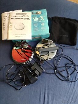 PŘEHRÁVAČ CD, MP3 DISCMAN iRiver SlimX 400, 550, 2 KS