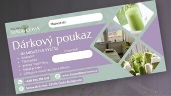 dárkový poukaz - masáž