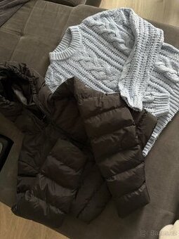 Set bunda a svetr velikost S
