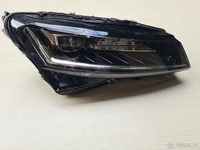 Pravé přední Full LED světlo Škoda Superb 3 III Face