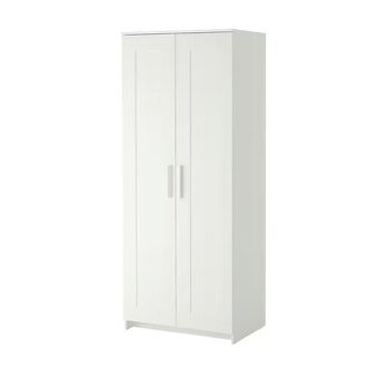 Prodám šatní skříň IKEA BRIMNES se 2 dveřmi, bílá