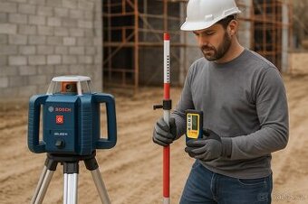 Pronájem Rotačního laseru Bosch Grl 300 H - 1