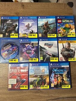 Hry na playstation 4