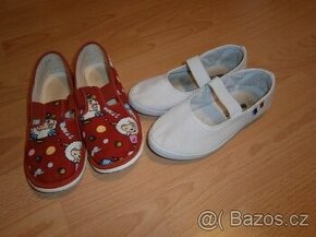 troje botičky- sandálky, jarmilky, bačkorky