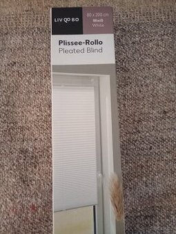Okenní plissé rolety